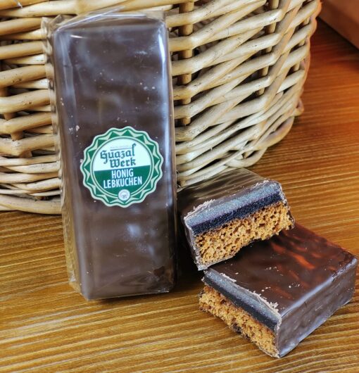 Lebkuchenriegel dunkel, Kirsch, bitter