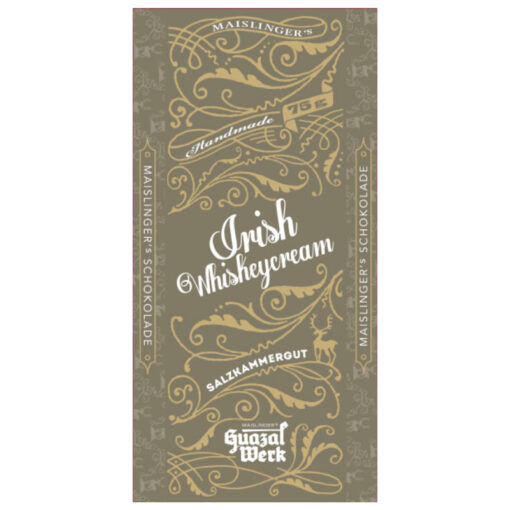 Irish Whiskey Tafelschokolade