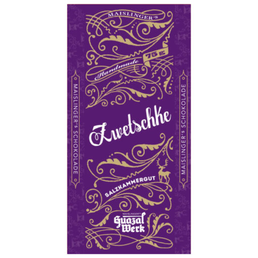 Zwetschke Tafelschokolade